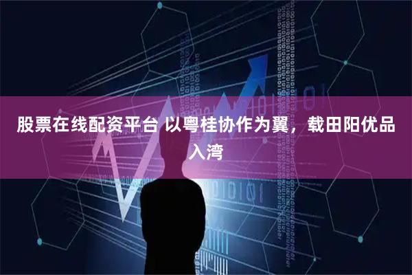 股票在线配资平台 以粤桂协作为翼，载田阳优品入湾